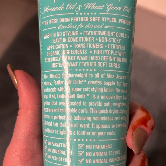 Miss Jessie's Feather Soft Curls Unisex Conditioner - Picture 4 of 4